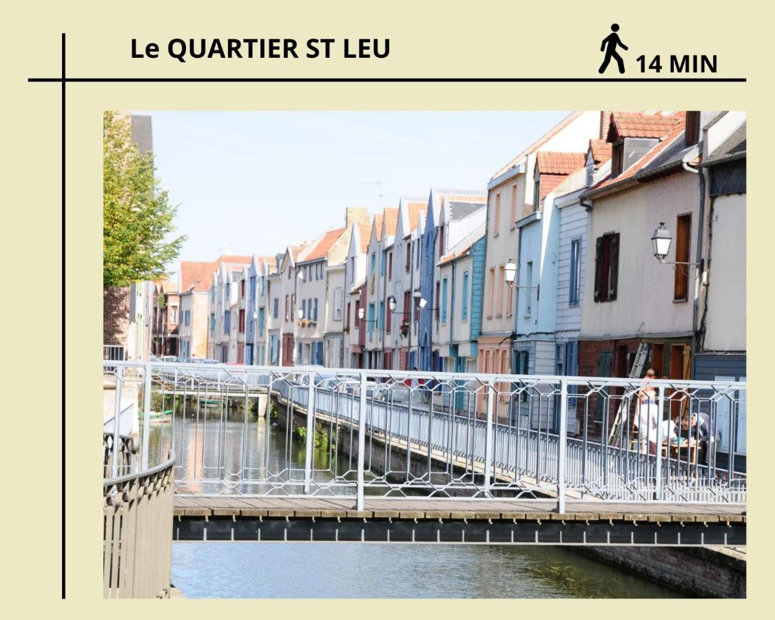 Jacobin-Centre Ville-Paisible-2 Couchages Amiens Exteriér fotografie